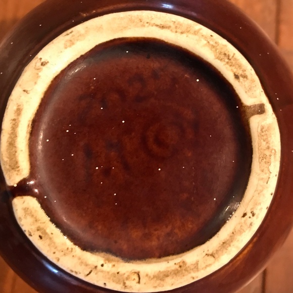 VINTAGE 1970 MCCOY 7025 BROWN DIP POTTERY MUG COFFEE CUP - Picture 4 of 4